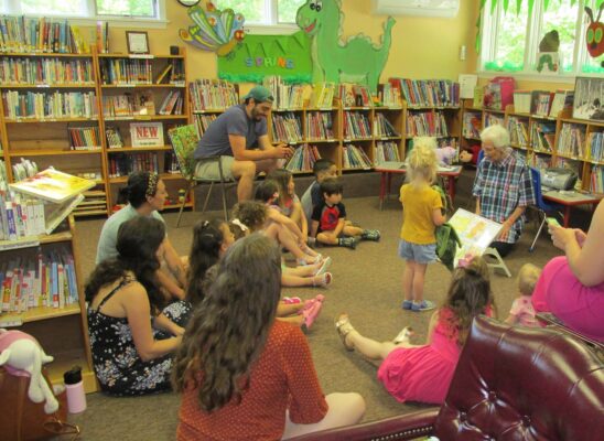 Reading at the Hemlock Farms Community Library